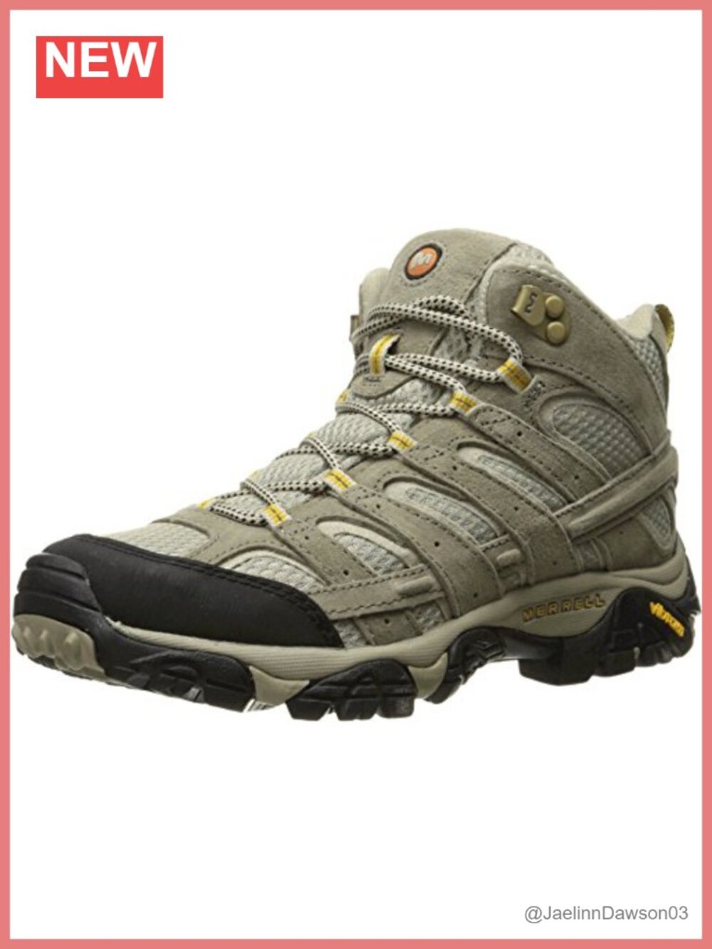 Merrell Moab 2 Vent Mid Leather Mesh Hiking Boot